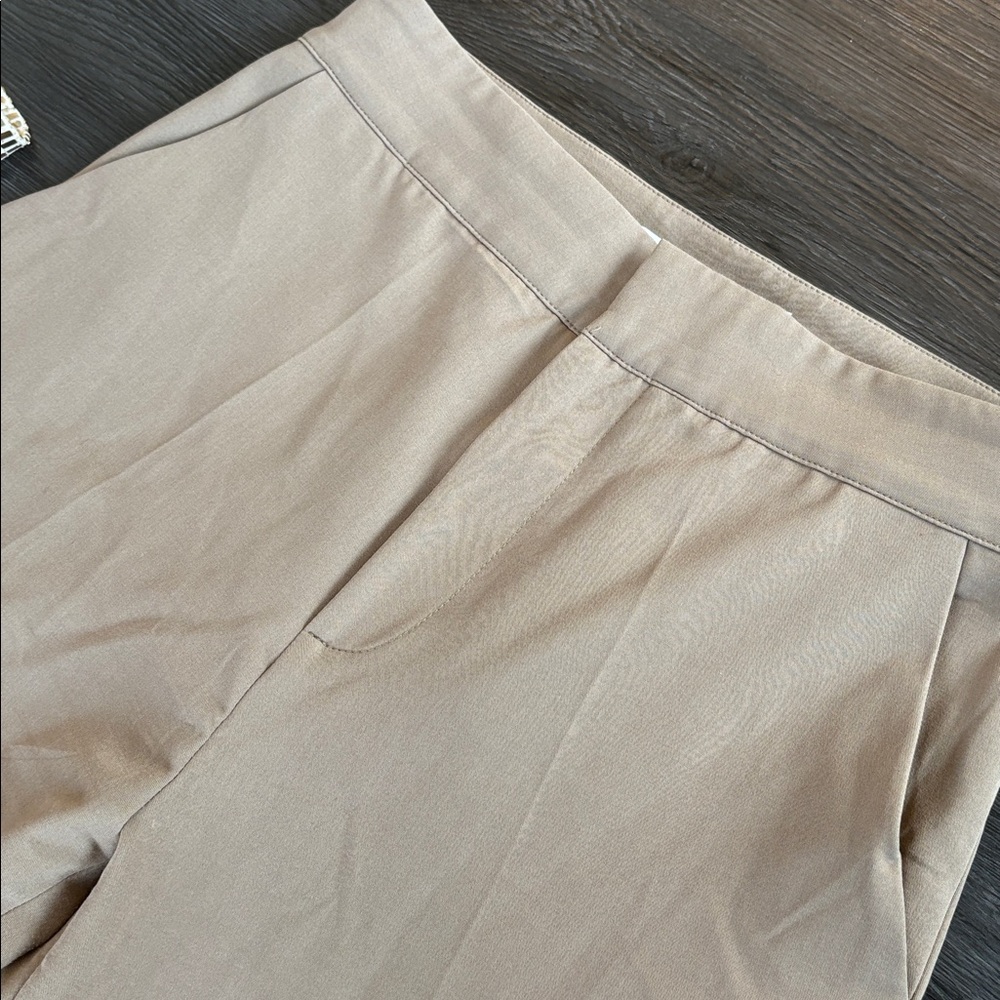 Because of Alice brown tan trouser Women's Pants medium - Picture 2 of 8